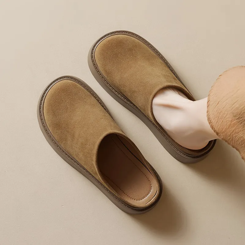 City Camel Closed Toe Slippers Women's-11