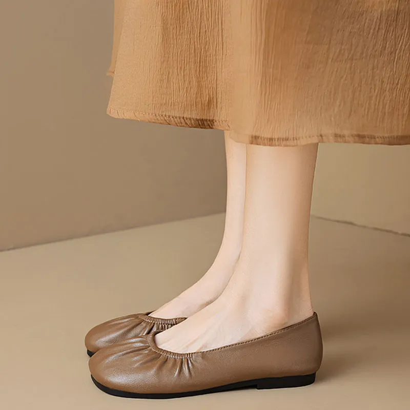 City Camel Casual Single Shoes Women's-6