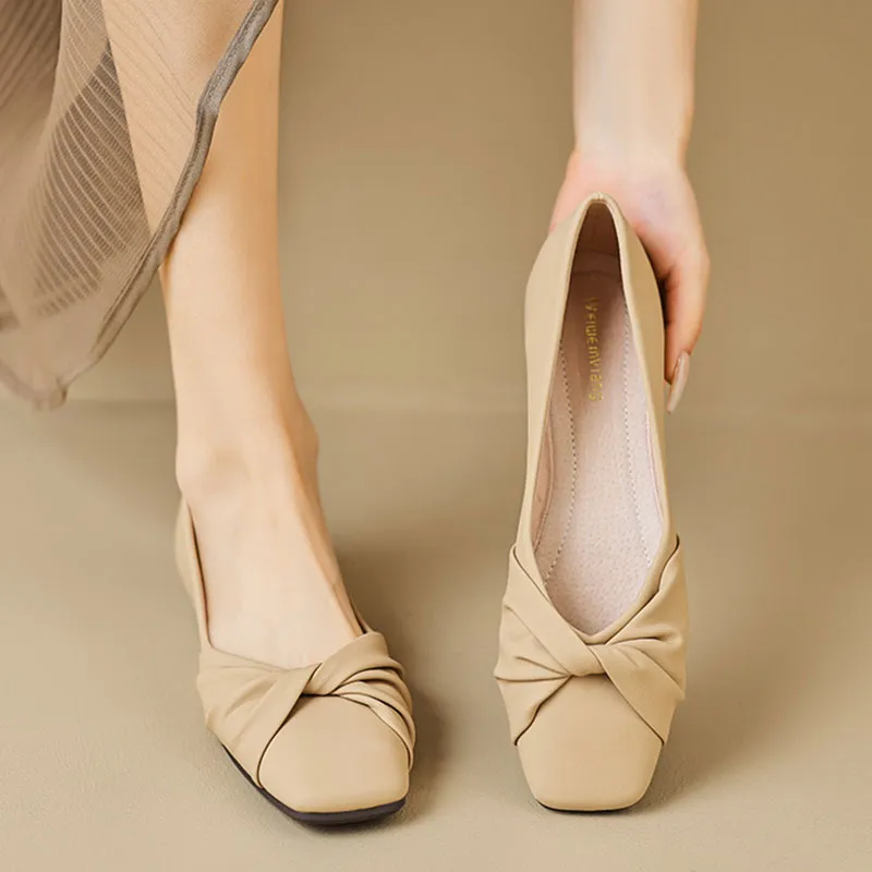 City Camel Casual Single Shoes Women's-6