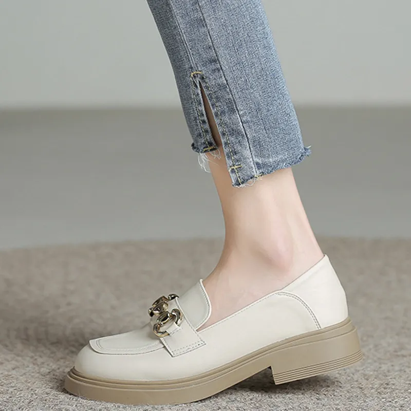 City camel Loafers Women's Apricot, Black-6