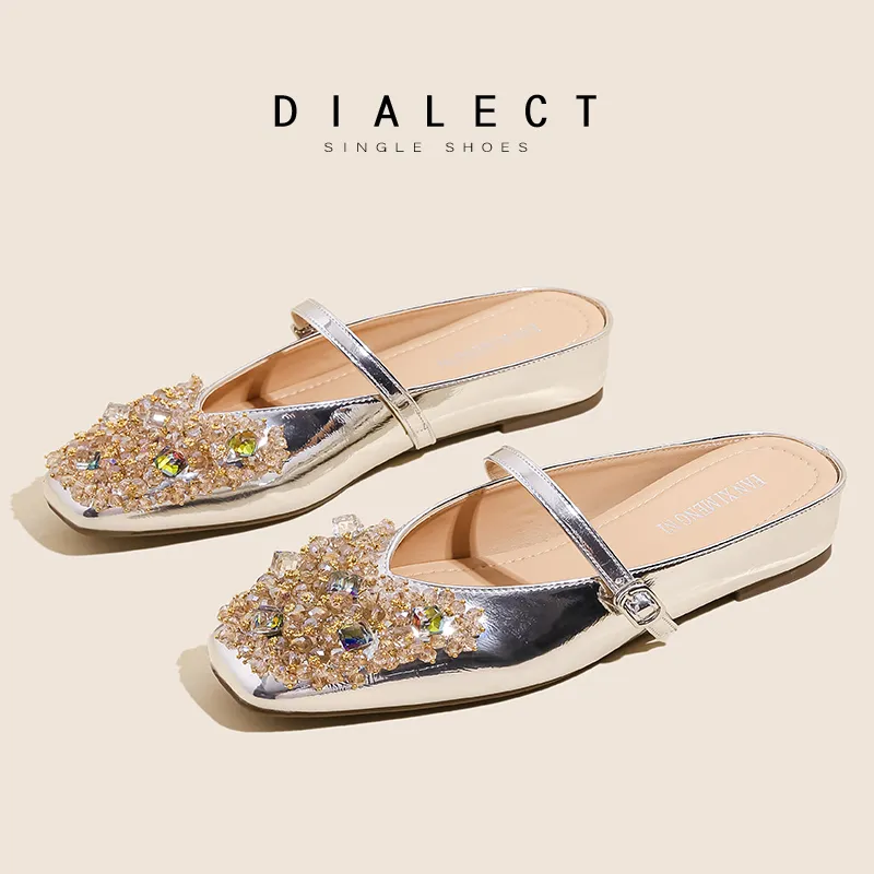 City Camel Rubber Sole Slip Resistant Closed Toe Slippers Women's-5