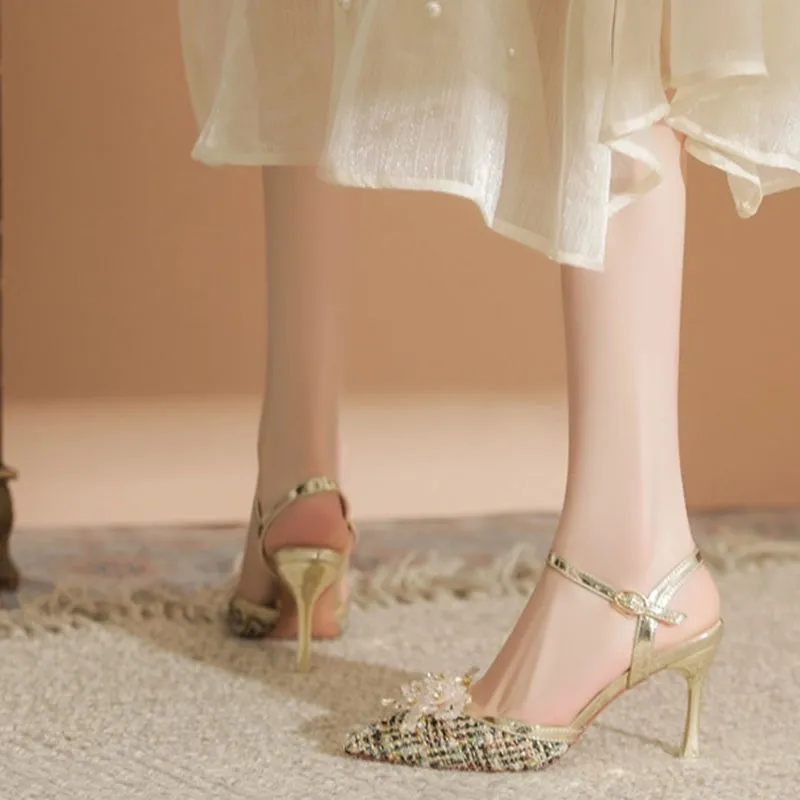 City Camel Slim Heel High Heels Women's-4