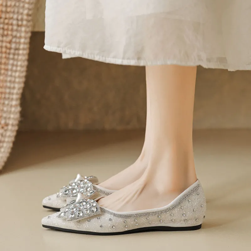 City Camel Casual Single Shoes Women's Ecru-1