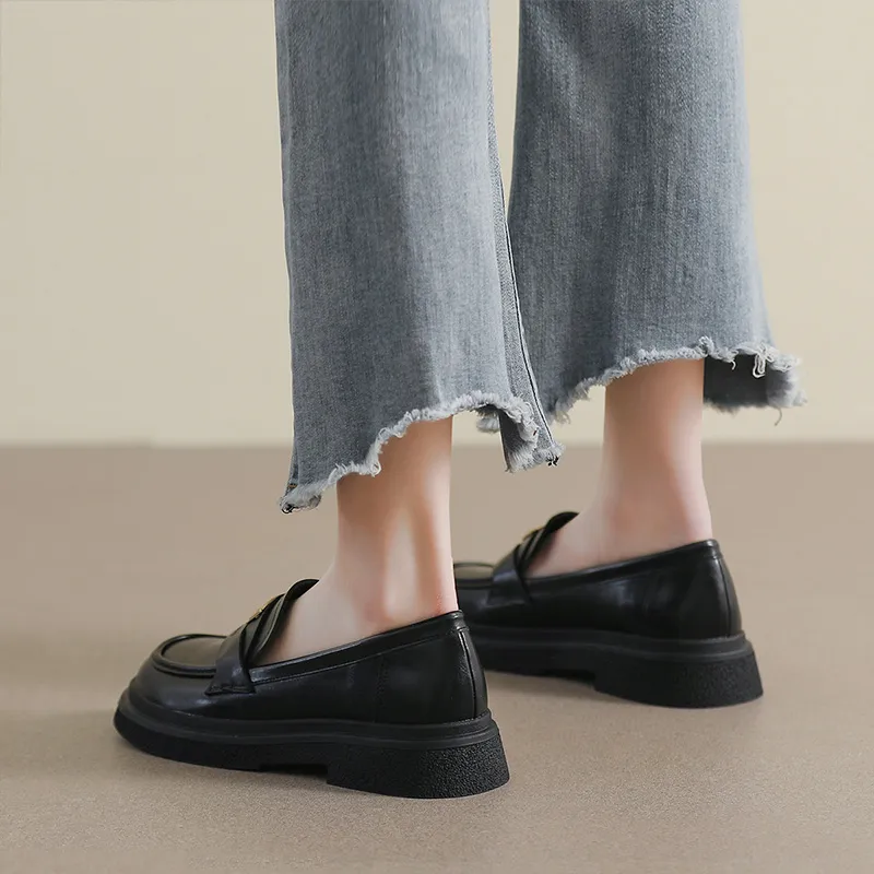 City camel Loafers Women's-5