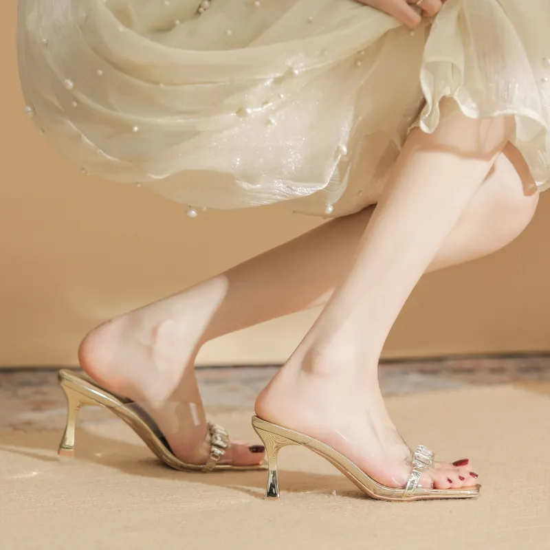City Camel Rubber Sole Slip Resistant Slide Slippers Women's-7