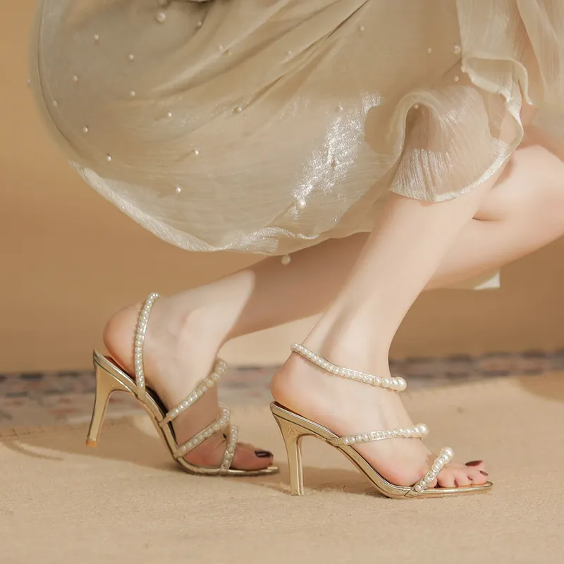 City Camel One Strap Sandals Women's-6