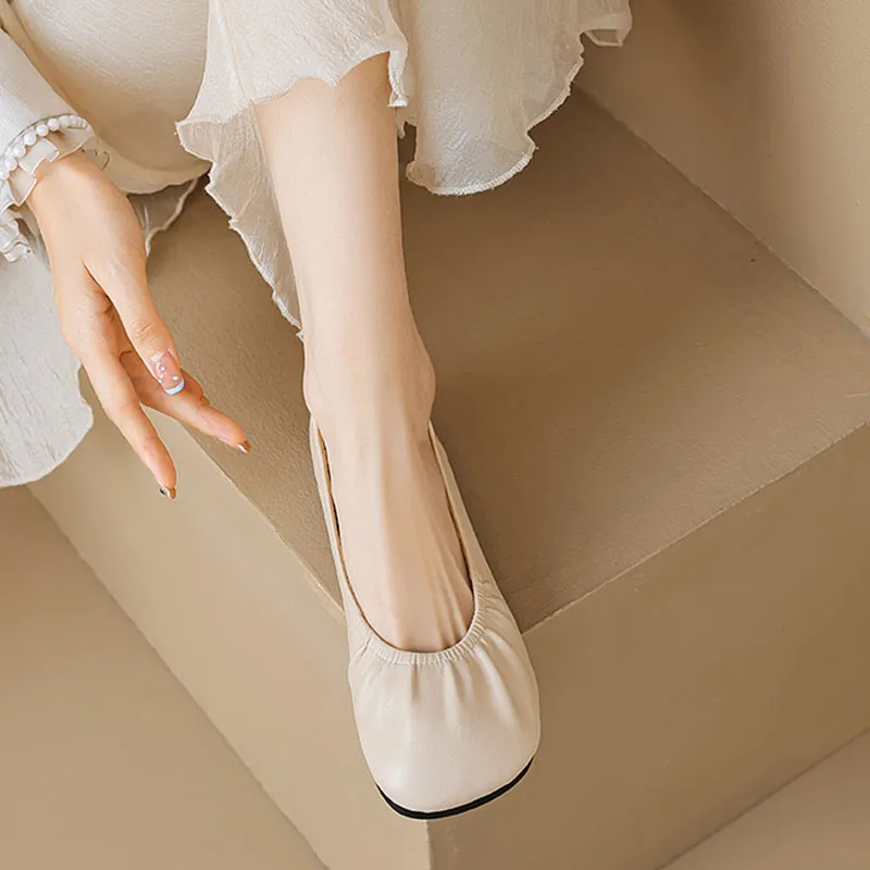 City Camel Casual Single Shoes Women's-3