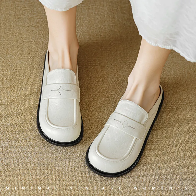 City Camel Rubber Sole Closed Toe Slippers Women's-9