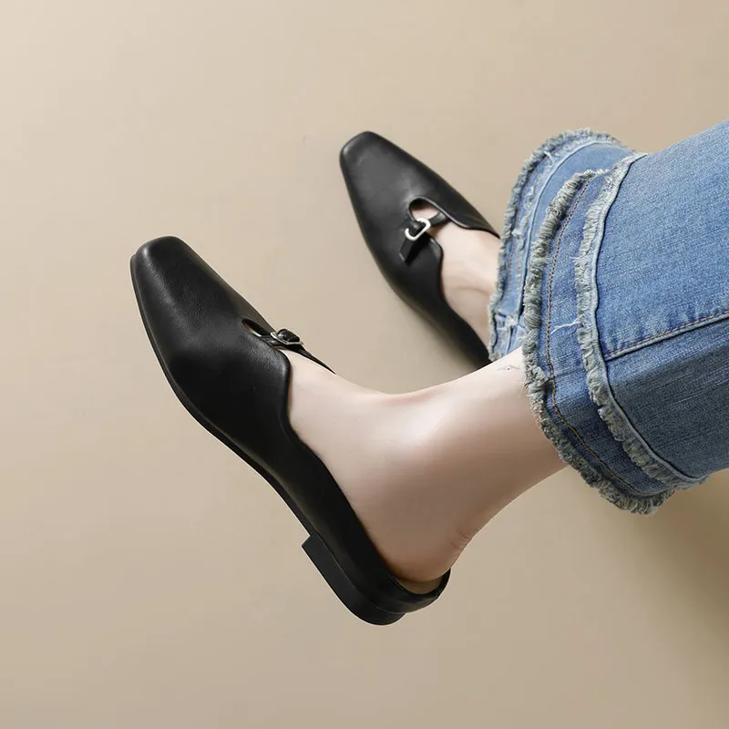 City Camel Rubber Sole Slip Resistant Closed Toe Slippers Women's-3