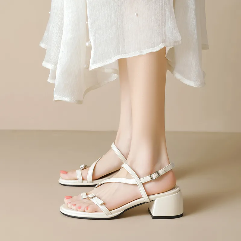 City Camel One Strap Sandals Women's-6