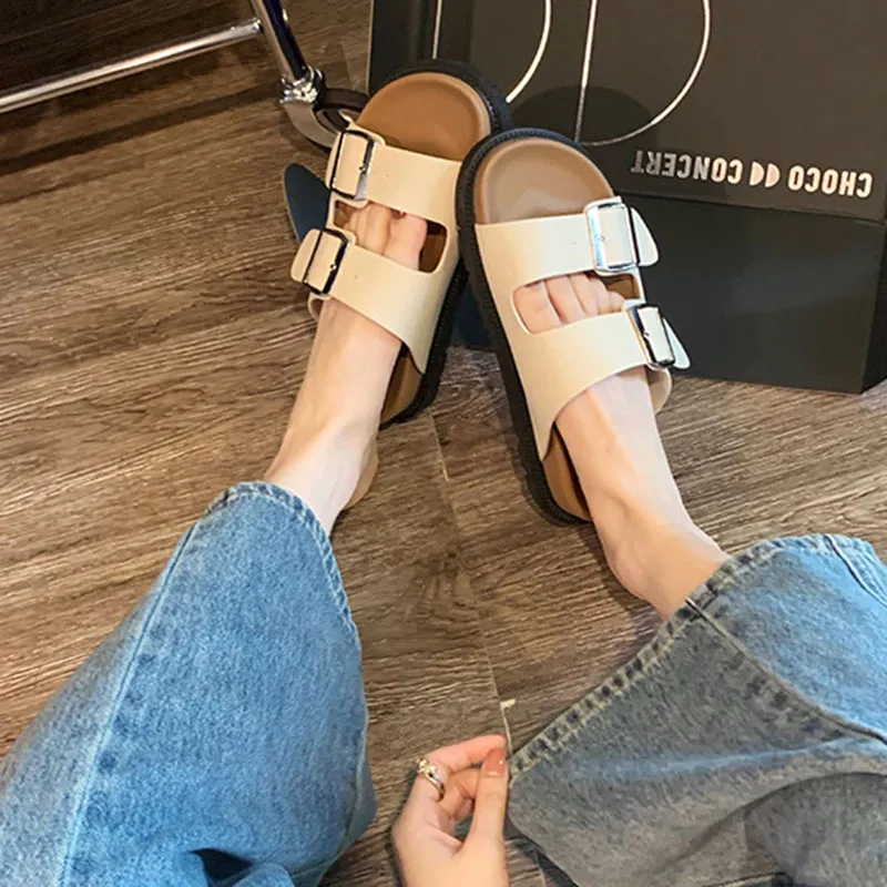 City Camel Rubber Sole Slip Resistant Slide Slippers Women's-7