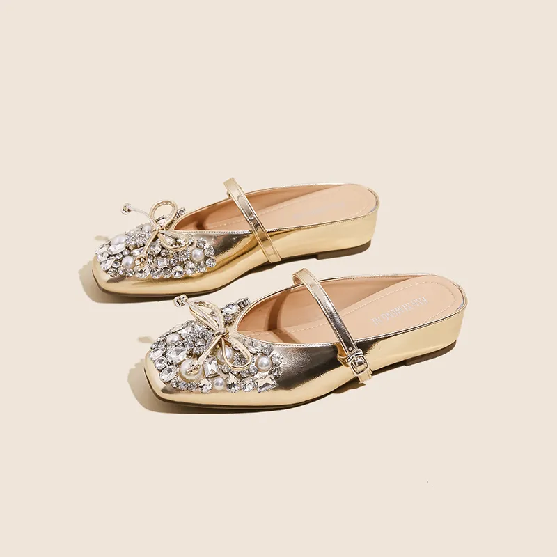 City Camel Rubber Sole Slip Resistant Closed Toe Slippers Women's-10