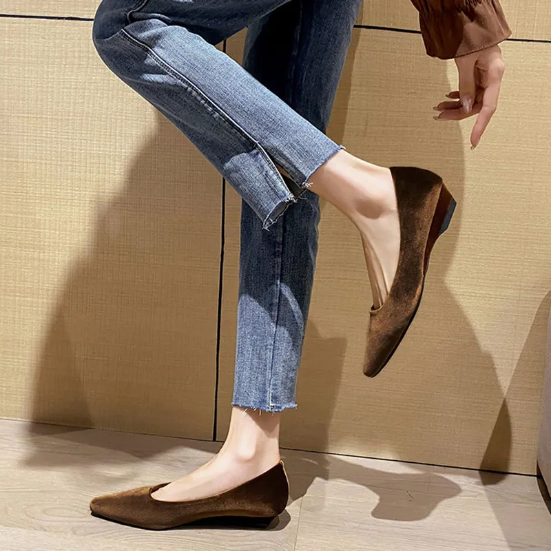 City Camel Casual Single Shoes Women's-8