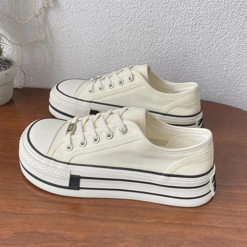 City Camel Low Top Canvas Shoes Women's-8