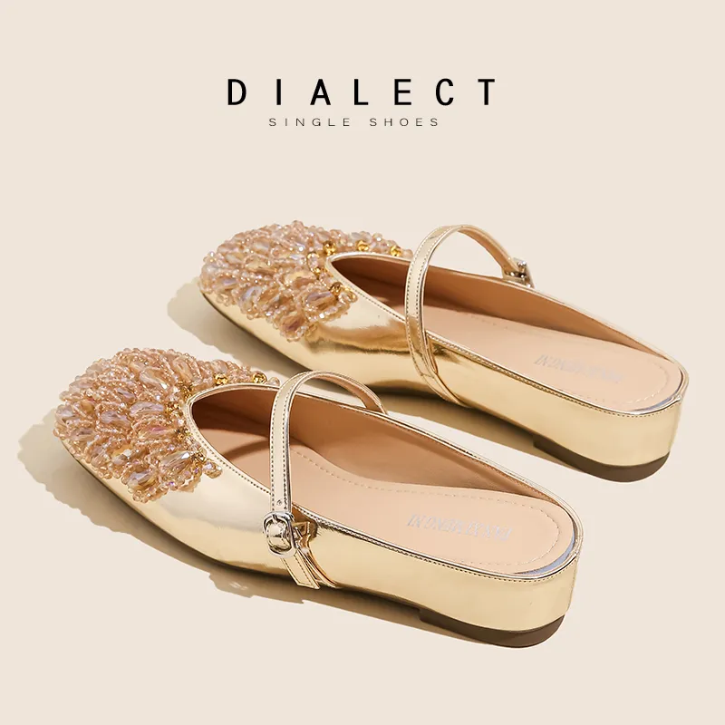City Camel Rubber Sole Slip Resistant Closed Toe Slippers Women's-11
