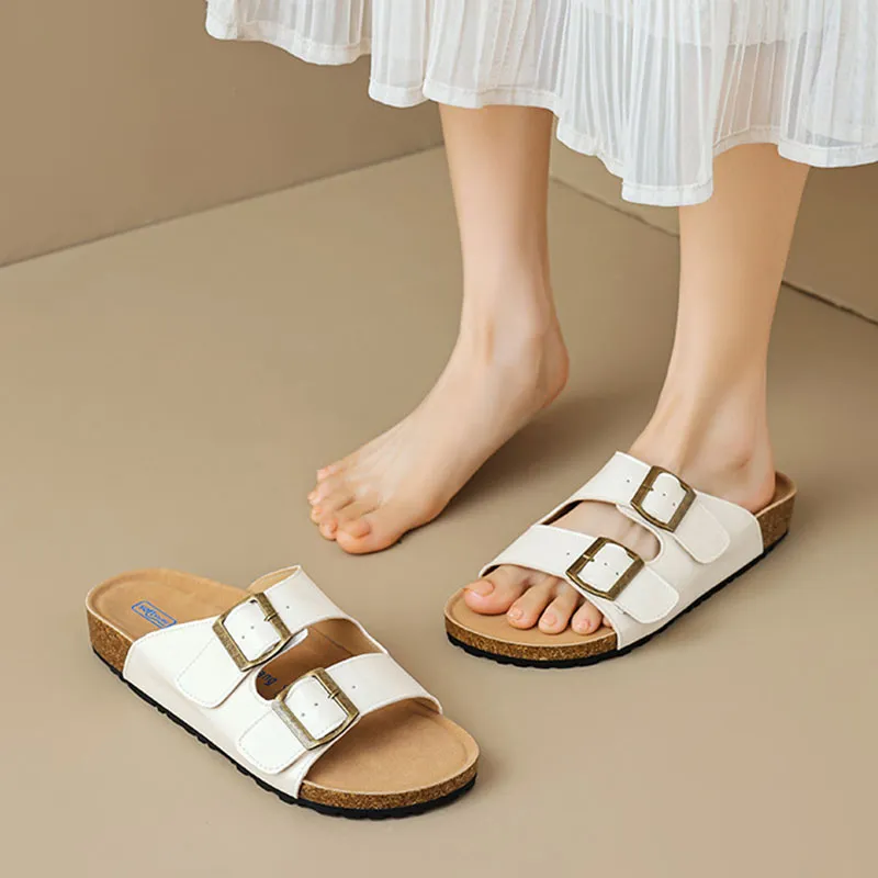 City Camel Slide Slippers Women's-6