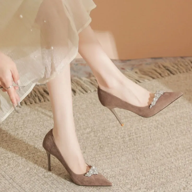 City Camel Slim Heel High Heels Women's-11