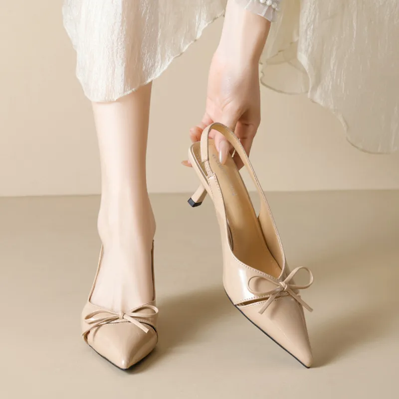 City Camel Slim Heel High Heels Women's-7