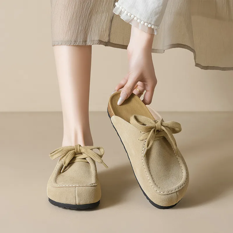 City Camel Closed Toe Slippers Women's-2
