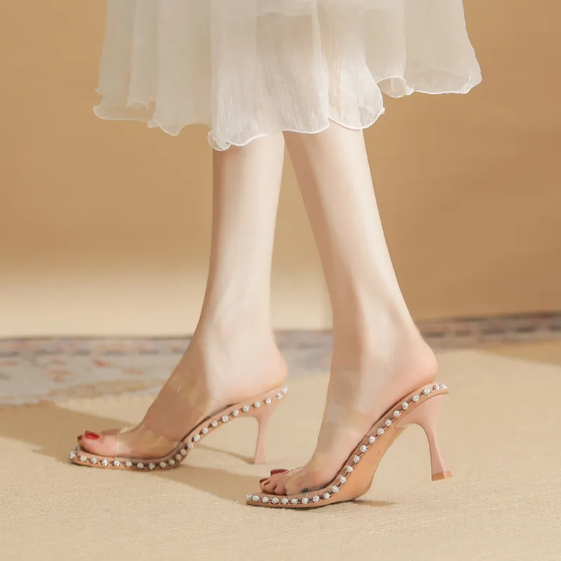 City Camel Rubber Sole Slip Resistant Slide Slippers Women's-9