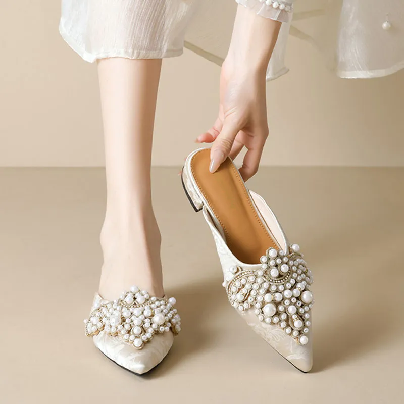 City Camel Rubber Sole Slip Resistant Closed Toe Slippers Women's-6