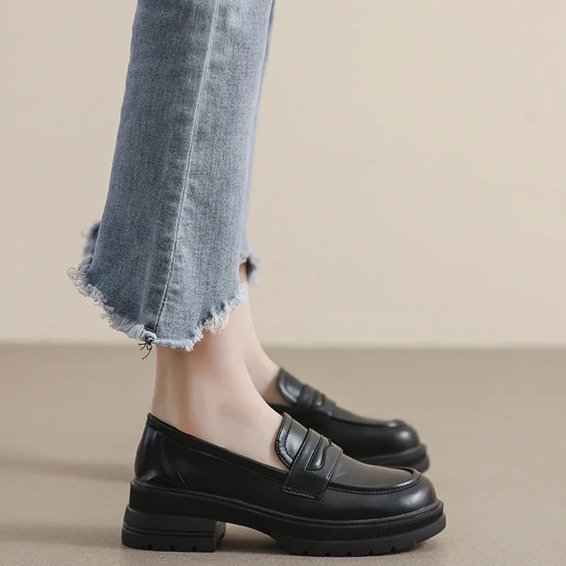 City camel Loafers Women's-2