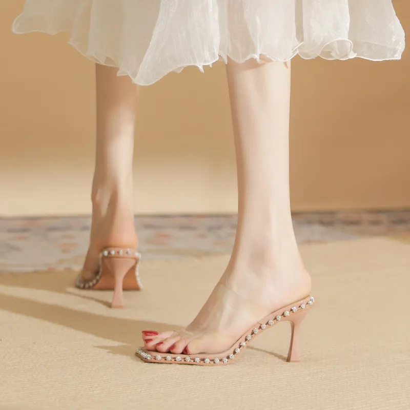 City Camel Rubber Sole Slip Resistant Slide Slippers Women's-8