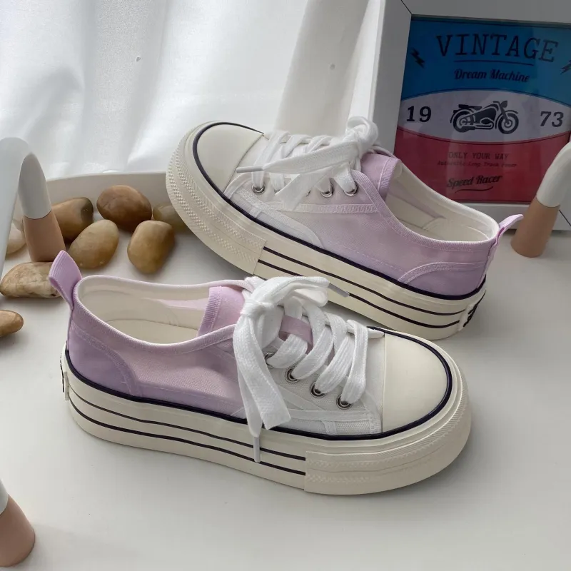 City Camel Low Top Canvas Shoes Women's-4