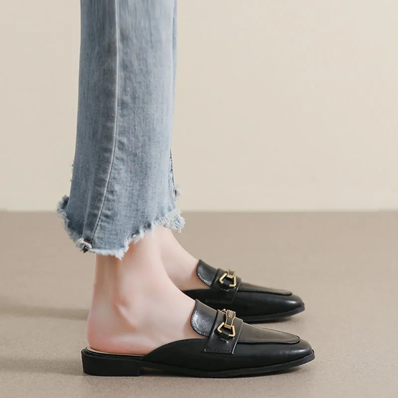 City Camel Rubber Sole Slip Resistant Closed Toe Slippers Women's-2