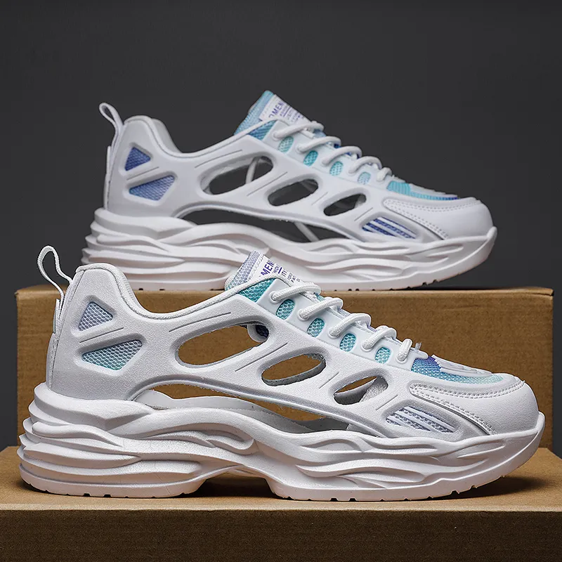 NMR Breathable And Lightweight Low Top Casual Shoes Men's-2