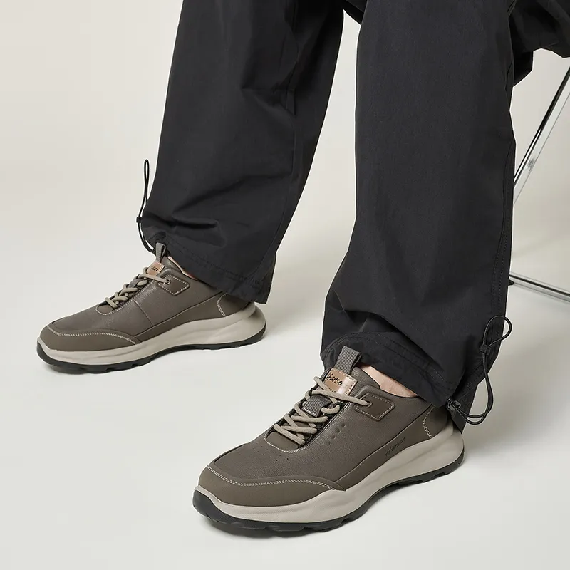 HARSON Non slip Breathable And Wear resistant Low Top Casual Shoes Men's-3