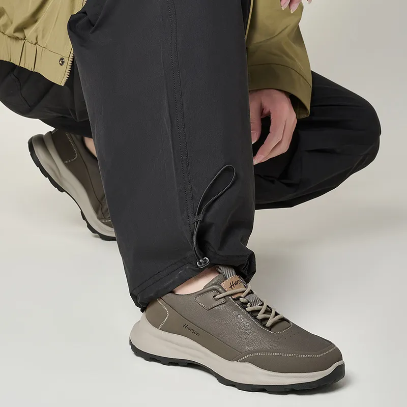 HARSON Non slip Breathable And Wear resistant Low Top Casual Shoes Men's-4
