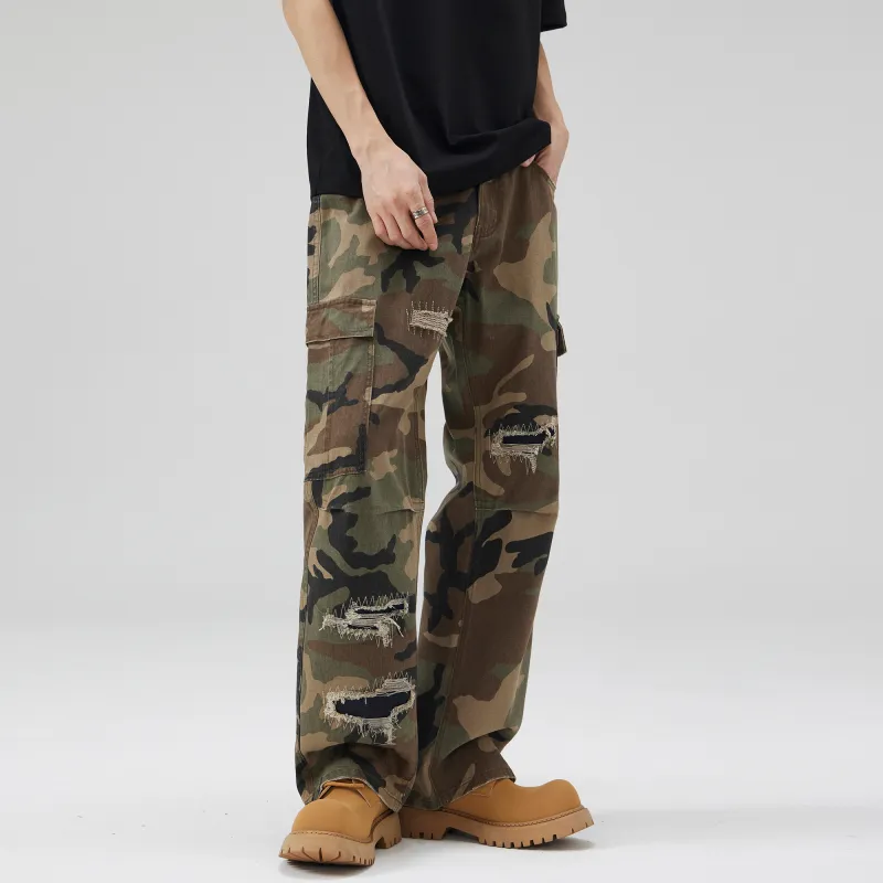 Jeep Casual Pants Unisex Camouflage-2