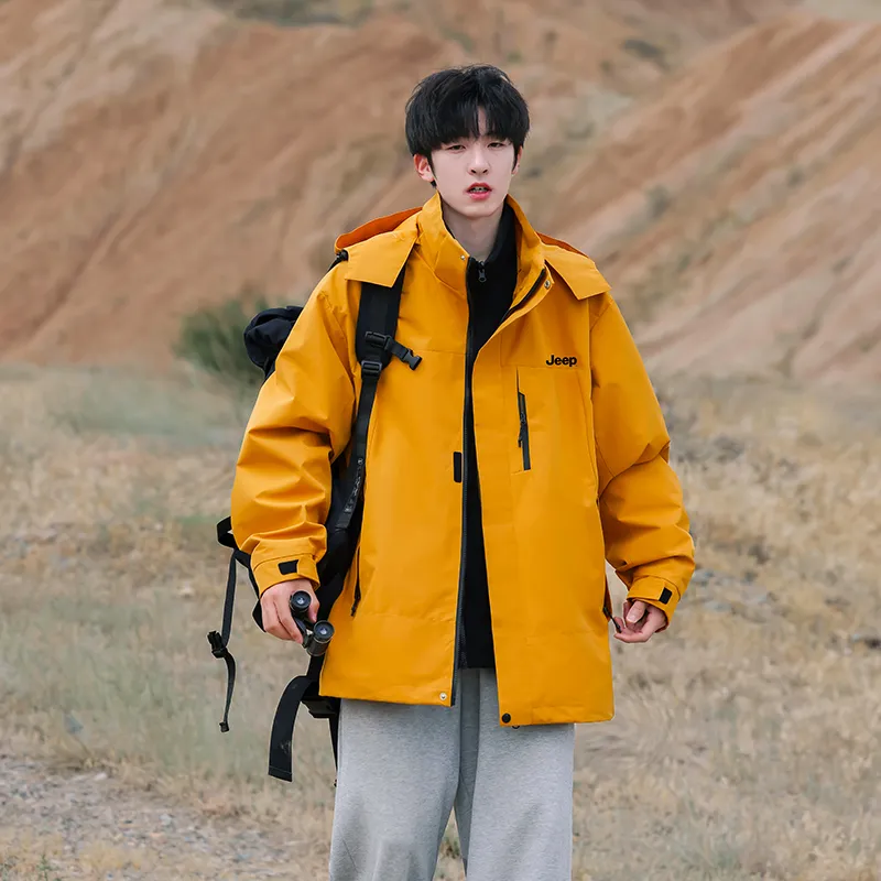 Jeep 3 in 1 Windbreaker Jacket Unisex-3