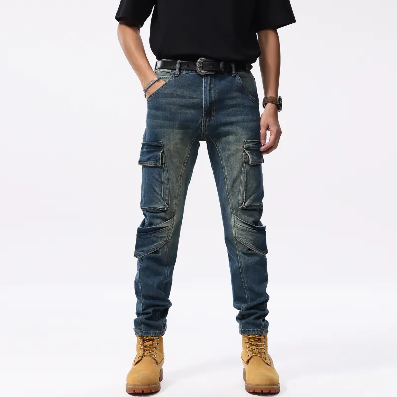 Jeep Jeans Unisex Vintage Blue-4