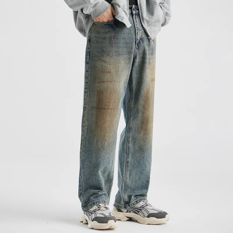 Jeep Jeans Unisex Yellow Blue-2
