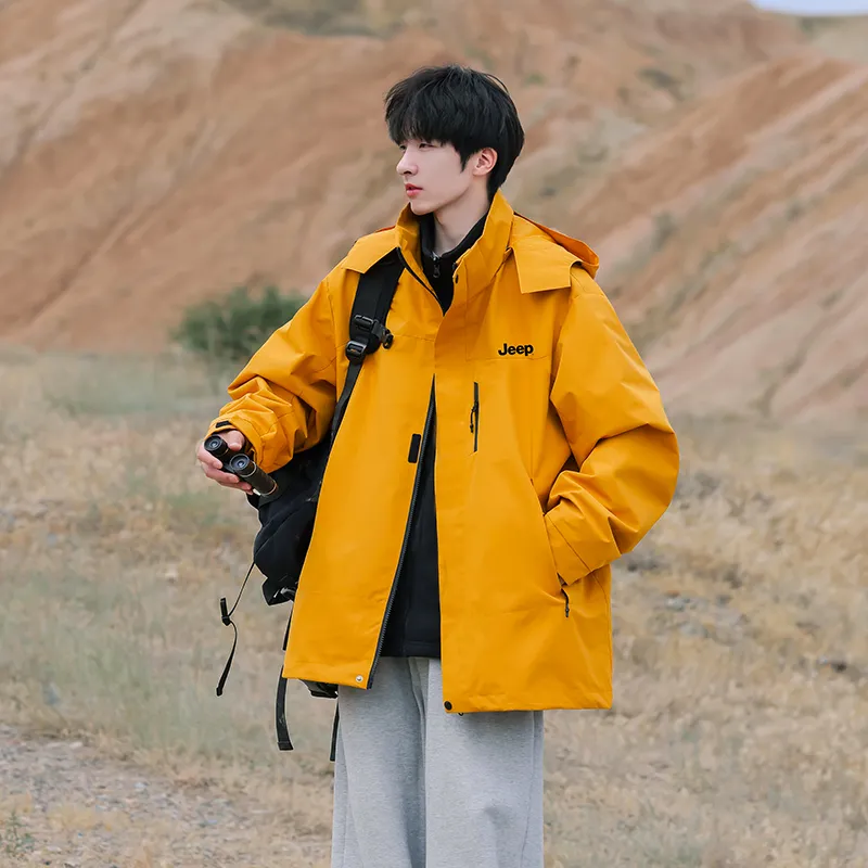 Jeep 3 in 1 Windbreaker Jacket Unisex-2