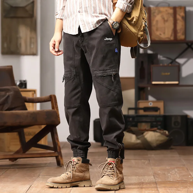 Jeep Casual Pants Unisex-4