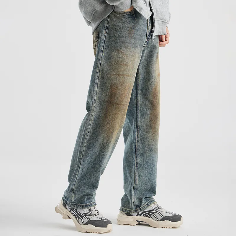 Jeep Jeans Unisex Yellow Blue-3