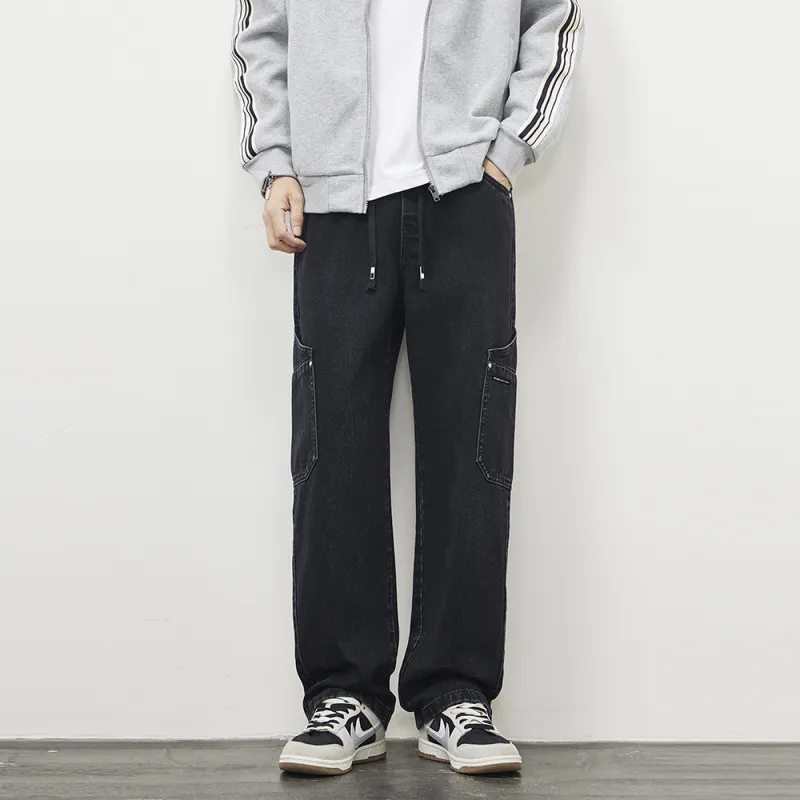 Jeep JEEP Jeans Unisex Black Gray-4