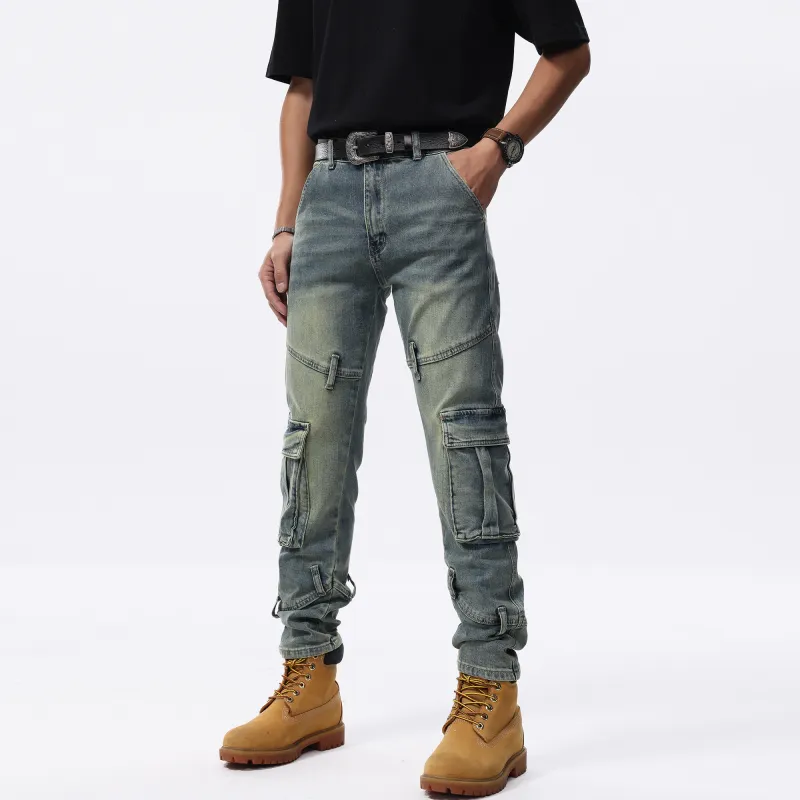 Jeep Jeans Unisex Vintage Blue-3