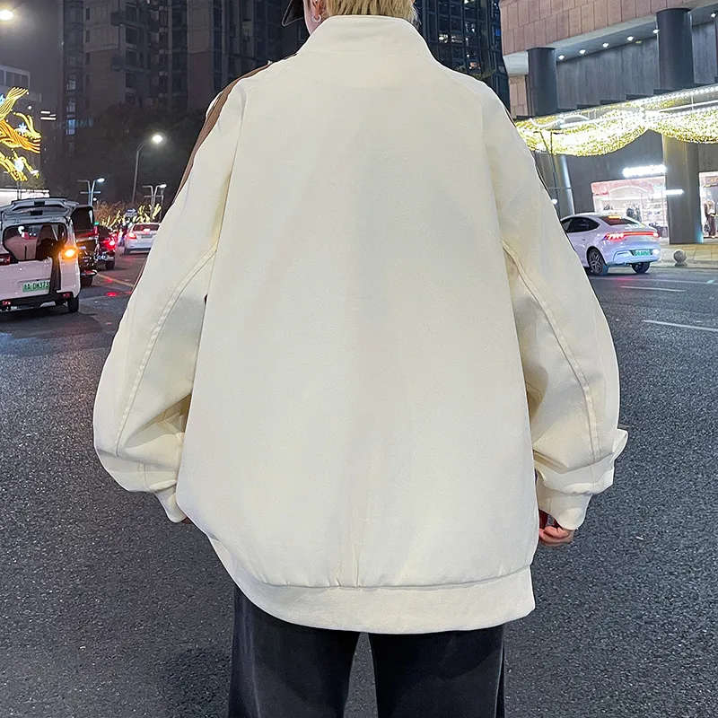 Jeep JEEP Retro Sports Stand Collar Jackets Unisex-6