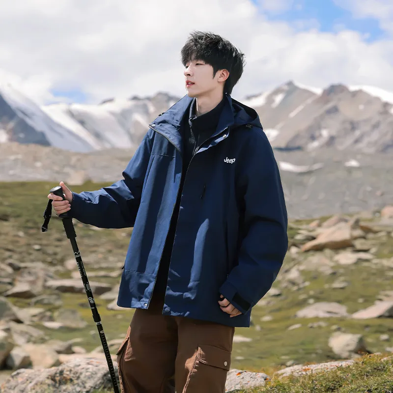 Jeep 3 in 1 Windbreaker Jacket Unisex-8