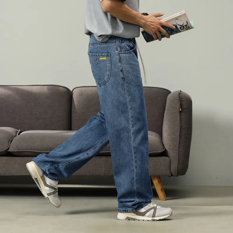 Jeep Jeans Unisex Sky Blue-8