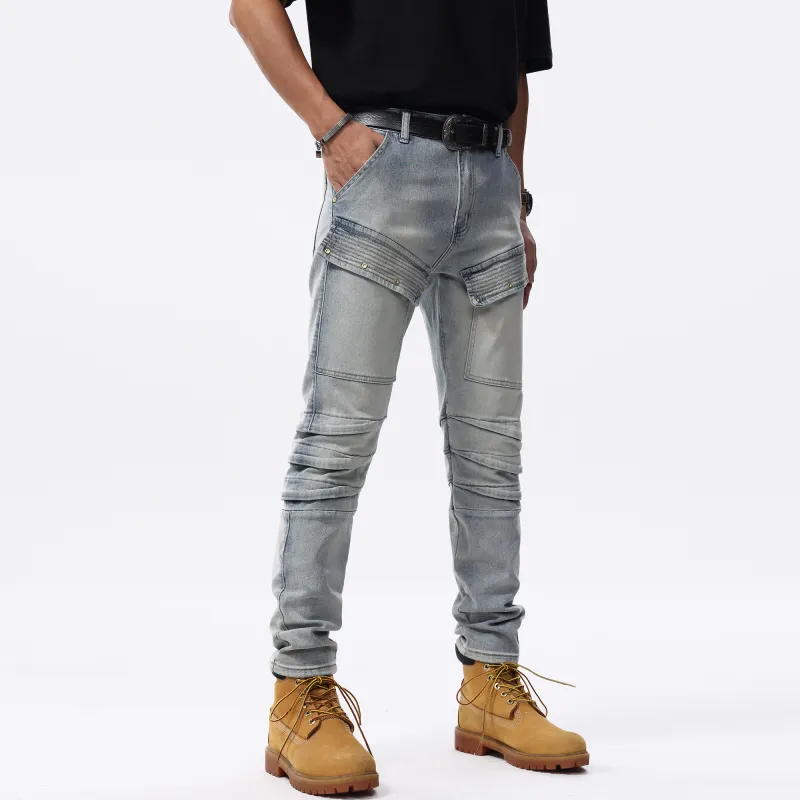 Jeep Jeans Unisex Vintage Blue-3