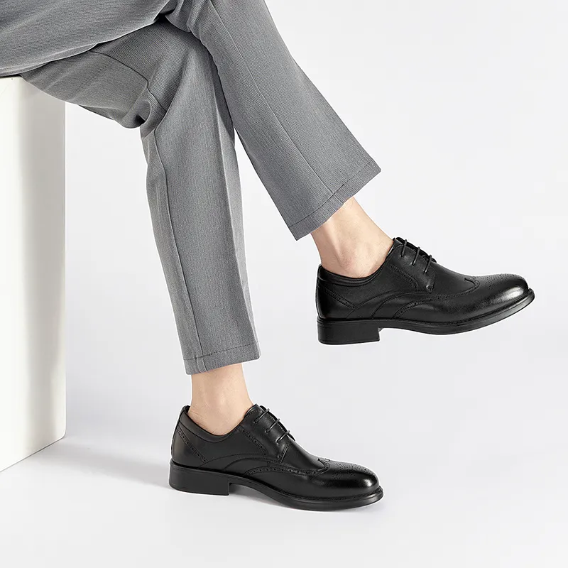 HARSON Derby Shoes Dress Shoes Men's-4