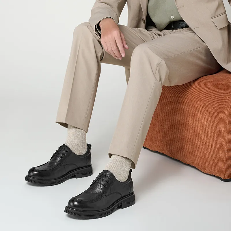 HARSON Derby Shoes Men's Casual Shoes Men's-2