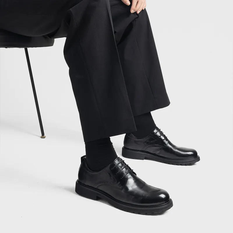 HARSON Derby Shoes Dress Shoes Men's-3