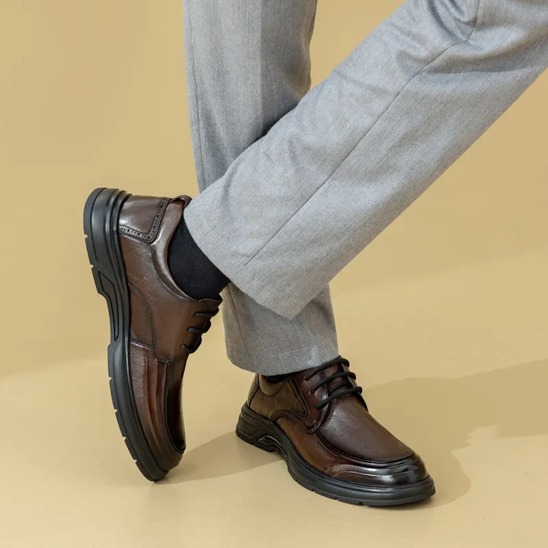 AOKANG Men's Casual Shoes Men Low Top-12