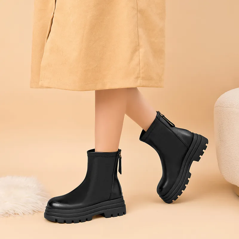 AOKANG Ankle Boots 5.3CM Women's-5
